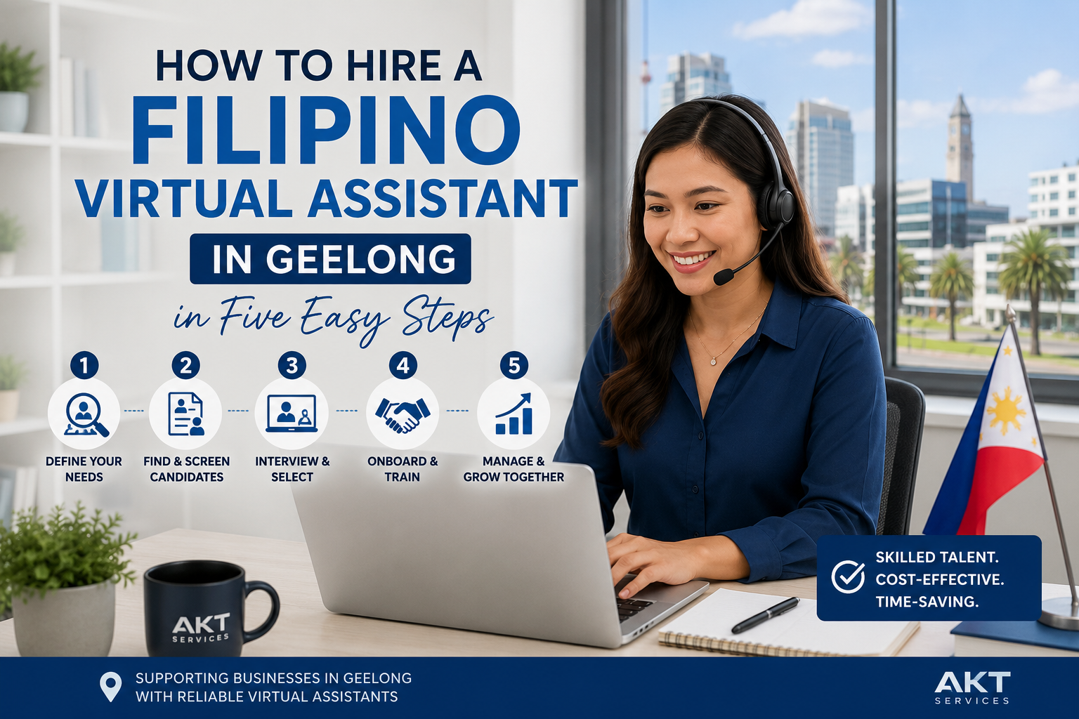 How To Hire A Filipino Virtual Assistant In Geelong In Five Easy Steps